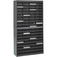 Heavy-duty Literature Organizers, Stationary, 72 Slots, Steel, 37-1/2" W x 12-3/4" D x 71" H Air Extreme Inc.