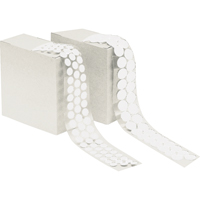 Attache en rondelle, Boucle, 1/2" dia., Adh&eacute;sif, Noir Air Extreme Inc.