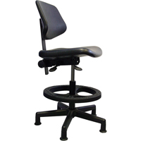 Si&egrave;ges ergonomiques, Polyur&eacute;thane, Noir, Capacit&eacute; 250 lb Air Extreme Inc.