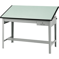 Base pour table &agrave; dessin de pr&eacute;cision, 56-3/8" la x Gris Air Extreme Inc.