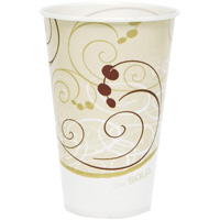 Disposable Cups, Paper, 12 oz., Multi-Colour Air Extreme Inc.