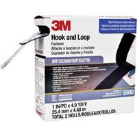 Reclosable Fastener, Hook & Loop, 5 yds x 1", Adhesive, Black Air Extreme Inc.