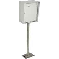 Collecting Boxes, Pedestal -Mounted, 21" x 12-7/8", Aluminum Air Extreme Inc.