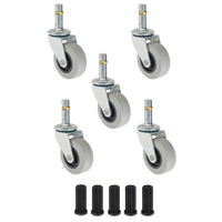 Steel Base Swivel Casters Air Extreme Inc.