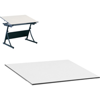Dessus de table Planmaster, 60" la x 3/4" h, Blanc Air Extreme Inc.