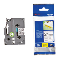 Ruban industriel lamin&eacute;, 24 mm x 13', Noir sur blanc Air Extreme Inc.