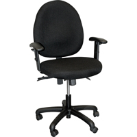 Chaise de dactylo ergonomique avec dossier moyen de s&eacute;rie 900, &agrave; dessin, Ajustable Hauteur, Capacit&eacute; 250 lb Air Extreme Inc.