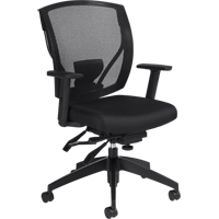 Chaises &agrave; bras Multi-Tilter, Tissu, Noir, Capacit&eacute; 300 lb Air Extreme Inc.