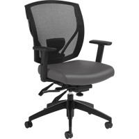 Chaises &agrave; bras Multi-Tilter, Vinyle, Charbon, Capacit&eacute; 300 lb Air Extreme Inc.