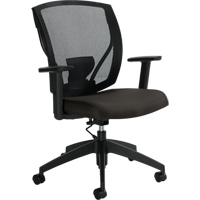 Chaises de travail, Tissu, Charbon, Capacit&eacute; 300 lb Air Extreme Inc.