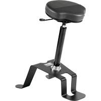 Chaise ergonomique assis-debout TA 200, Vinyle Si&egrave;ge, Noir Air Extreme Inc.