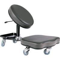 Chaise ergonomique Flex, Vinyle, Noir/gris Air Extreme Inc.