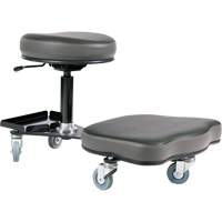 Chaise ergonomique Flex, Vinyle, Noir/gris Air Extreme Inc.