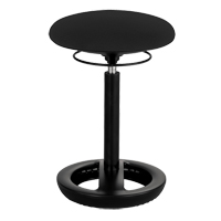 Chaise ergonomique Twixt, Stationnaire, Ajustable, , Mailles en polyester Si&egrave;ge, Noir Air Extreme Inc.