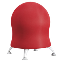 Zenergy Ball Chair, Fabric, Red, 250 lbs. Capacity Air Extreme Inc.