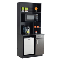 Modular Cabinet, Melamine, 39" H x 36" W x 25" D, Asian Night/Black Air Extreme Inc.