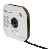 Fastener Tape, Loop, 25 yds x 1", Sew-On, Black Air Extreme Inc.