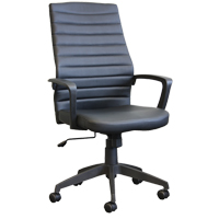 Activ A-128 Office Chair, Polyurethane, Black, 275 lbs. Capacity Air Extreme Inc.