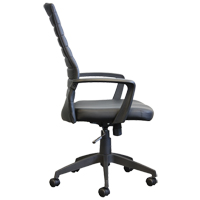 Activ A-128 Office Chair, Polyurethane, Black, 275 lbs. Capacity Air Extreme Inc.