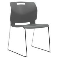 Chaise, Plastique, Hauteur 32-1/2", Capacit&eacute; 300 lb, Gris Air Extreme Inc.