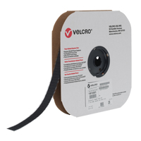 Fastener Tape, Hook, 25 yds x 1", Adhesive, Black Air Extreme Inc.