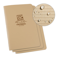 Notebook, Soft Cover, Tan, 48 Pages, 4-5/8" W x 7" L Air Extreme Inc.