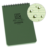 Carnet de notes de poche &agrave; spirale, Couverture souple, Vert, 100 Pages, 4" , 6"  Air Extreme Inc.
