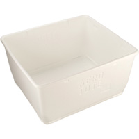 Contenant de rangement pour la nourriture, Plastique, Capacit&eacute; de 108 gal., Blanc Air Extreme Inc.