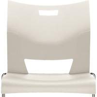 Chaise de formation sans bras Duet, Plastique, Hauteur 33-1/4", Capacit&eacute; 350 lb, Blanc Air Extreme Inc.