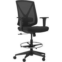 Activ Series Synchro-Tilt Adjustable Chair, Fabric/Mesh, Black, 275 lbs. Capacity Air Extreme Inc.