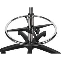 Tabouret robuste et ergonomique, Stationnaire, Ajustable, 39” - 48”, Polyur&eacute;thane Si&egrave;ge, Noir Air Extreme Inc.