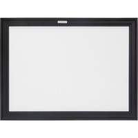 Tableau blanc &agrave; cadre MDF noir, Effacement &agrave; sec/Magn&eacute;tique, 24" la x 18" h Air Extreme Inc.