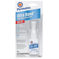 Ultra Bond Fast Drying Super Glue Adhesive, 20 g, Bottle, Clear Air Extreme Inc.