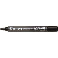 Pilot 100 Permanent Marker, Bullet, Black Air Extreme Inc.