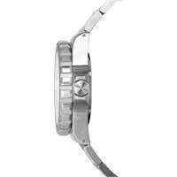 Grande montre automatique de plong&eacute;e avec feuille d'&eacute;rable gris et bracelet en acier inoxydable, Num&eacute;rique, &agrave; piles, 41 mm, Argent Air Extreme Inc.