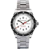 Tr&egrave;s grande montre automatique &eacute;dition arctique avec jour/date avec bracelet en acier inoxydable, Num&eacute;rique, &agrave; piles, 46 mm, Argent Air Extreme Inc.