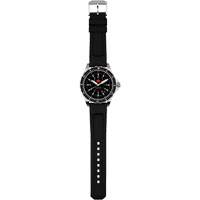Tr&egrave;s grande montre &agrave; quartz pour plongeur avec feuille d'&eacute;rable rouge, Num&eacute;rique, &agrave; piles, 46 mm, Noir Air Extreme Inc.