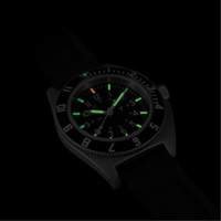 Montre Steel Navigator sur ensemble bracelet en caoutchouc noir de trois morceaux, Num&eacute;rique, &agrave; piles, 41 mm, Noir Air Extreme Inc.