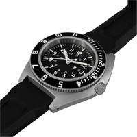 Montre Steel Navigator sur ensemble bracelet en caoutchouc noir de trois morceaux, Num&eacute;rique, &agrave; piles, 41 mm, Noir Air Extreme Inc.