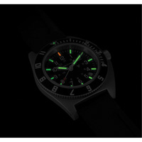 Montre Steel Navigator avec date sur ensemble bracelet en caoutchouc noir de trois morceaux, Num&eacute;rique, &agrave; piles, 41 mm, Noir Air Extreme Inc.