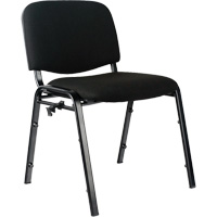 Chaises empilables, Tissu, Hauteur 32", Capacit&eacute; 250 lb, Noir Air Extreme Inc.