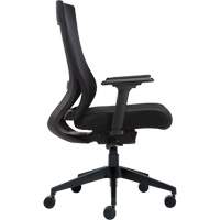 Chaise &agrave; dossier moyen avec m&eacute;canisme &agrave; basculement synchronis&eacute; &agrave; d&eacute;tection de poids , Mailles, Noir Air Extreme Inc.