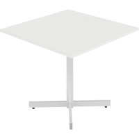 Table carr&eacute;e &agrave; hauteur r&eacute;glable Newland, 36" lo x 36" la x 29" h, Dessus de 1", Stratifi&eacute;, Blanc Air Extreme Inc.