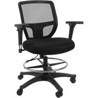 Tabouret de travail en maille, Mobile, Ajustable Hauteur, Capacit&eacute; 450 lb Air Extreme Inc.