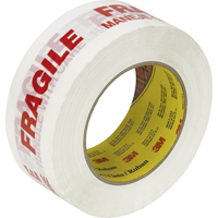 Ruban d'emballage Scotch 3771 avec message, Adh&eacute;sif Thermofusible, 2 mils, 48 mm (1-22/25") x 100 m (328') Air Extreme Inc.