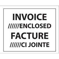 Pochettes pour bordereau d'exp&eacute;dition, 4" lo x 5" la, Style Insertion par l'arri&egrave;re Air Extreme Inc.