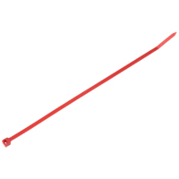Intermediate Cable Ties, 8" Long, 40 lbs. Tensile Strength, Red Air Extreme Inc.