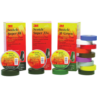 Scotch&reg; Super 33 Tape, 19 mm (3/4") x 20.1 m (66'), Black, 7 mils Air Extreme Inc.