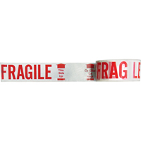 Bilingual Printed Tape – Fragile This Side Up , Red on White Air Extreme Inc.