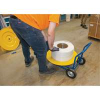 Strapping Dispenser, Polyester/Steel/Polypropylene Straps, 16"/8" Core Dia., 3"/8"/6" Roll Width Air Extreme Inc.